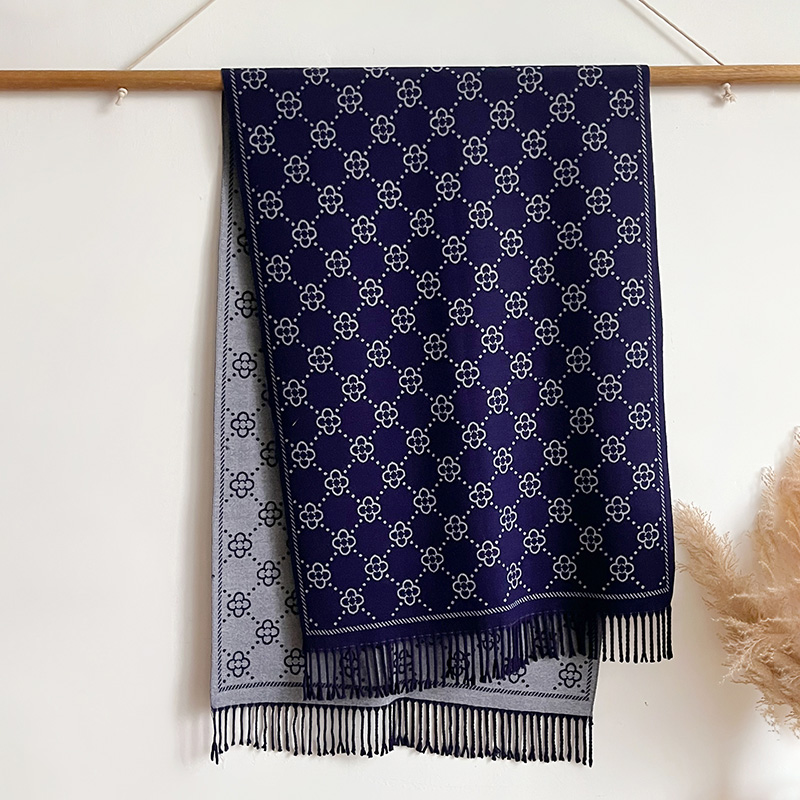 Marken-Jacquard-Design, zweise – Woven Scarf Blanket Bewertung und Preis
